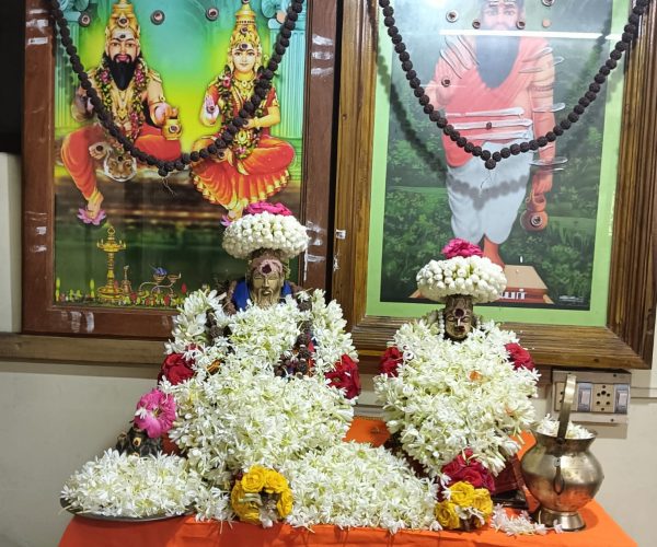 A glimpse of sacred rituals being performed at the Vaitheeswaran temple